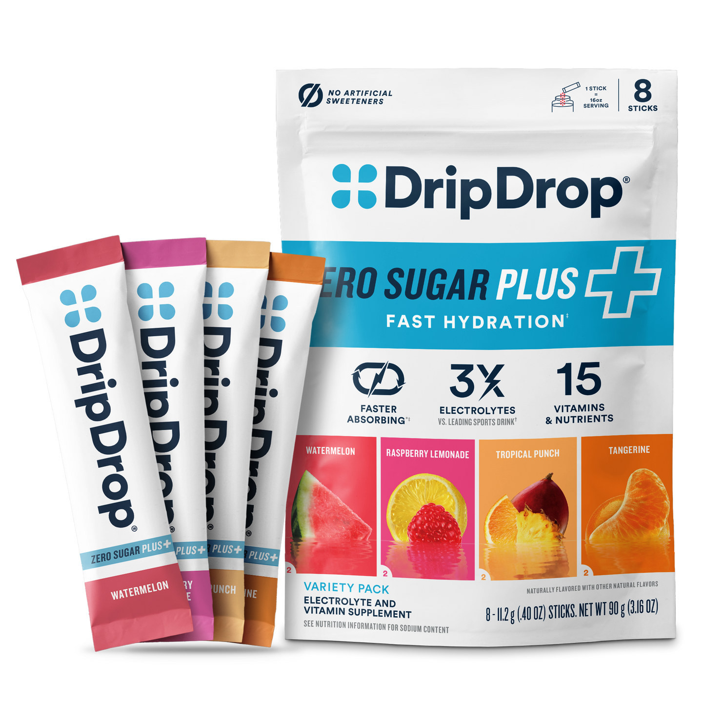 dripdrop-zero-sugar-plus-watermelon-tangerine-tropical-punch-raspberry-lemonade-16-oz-sticks-8-count-r8 Pouch_8ct_Front16ozSticks_VSPlus_Variety_A.png