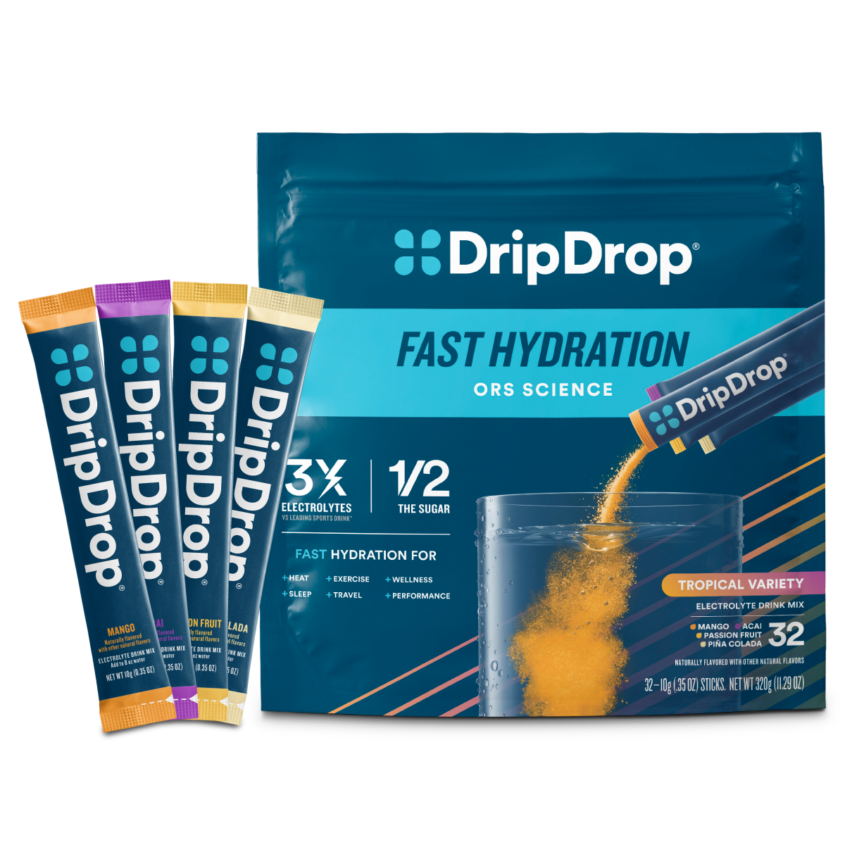 dripdrop-tropical-variety-pack-electrolyte-powder-8-oz-sticks-32-count-r6 Tropical_Variety_-_32ct_-_Transparent.png