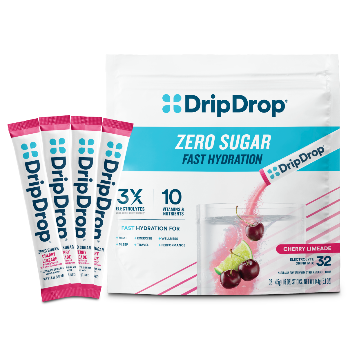 dripdrop-zero-sugar-cherry-limeade-electrolyte-powder-8-oz-sticks-32-count-q3 Zero_Cherry_Limeade_-_32ct_-_Transparent.png