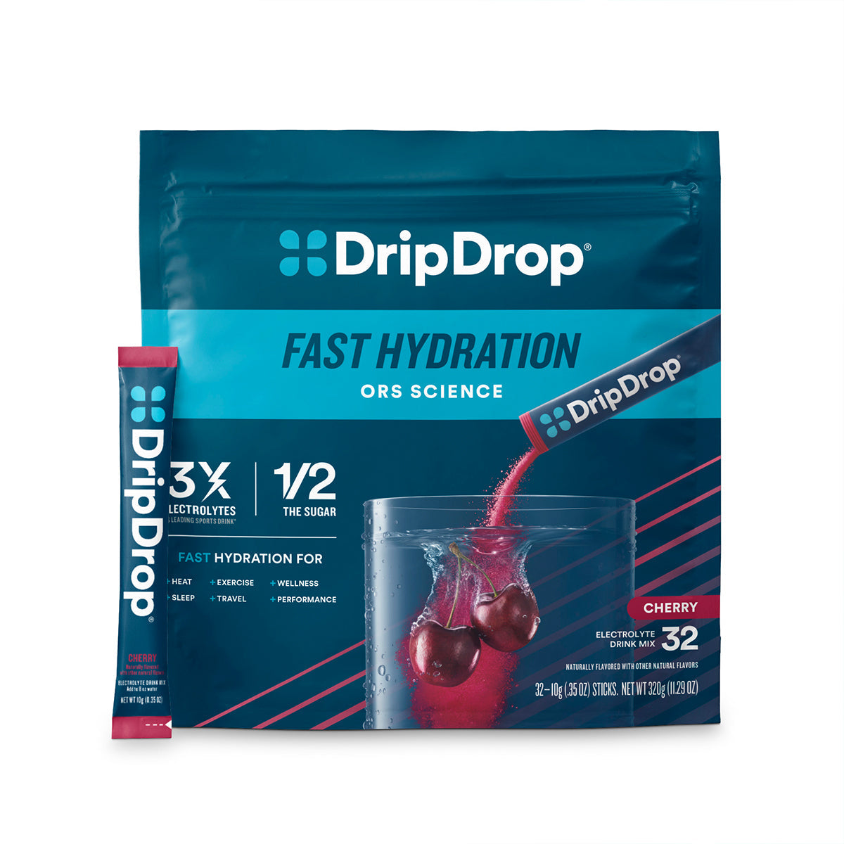 dripdrop-cherry-electrolyte-powder-8-oz-sticks-32-count-i4 eComm-OG-PDP_Hero_Cherry_1200x1200_2026_vFINAL.jpg